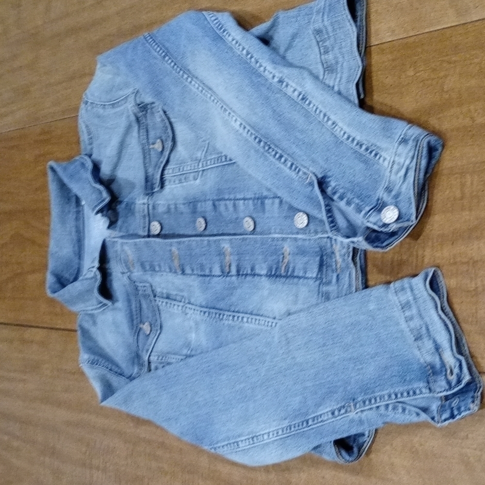 LEVI'S jean jacket Junior small - Picture 1 of 2